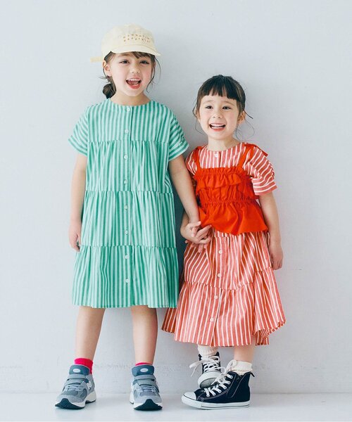 p.premier(ピードットプルミエ)の「ロゴ刺繍キャップ(キャップ・キッズ・イエロー/チャコール/ピンク/グリーン/アイボリー/ブラック・58/54/50)」の18枚目の写真