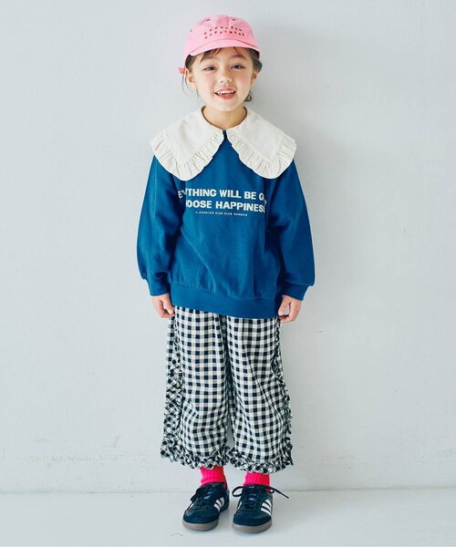 p.premier(ピードットプルミエ)の「ロゴ刺繍キャップ(キャップ・キッズ・イエロー/チャコール/ピンク/グリーン/アイボリー/ブラック・58/54/50)」の19枚目の写真