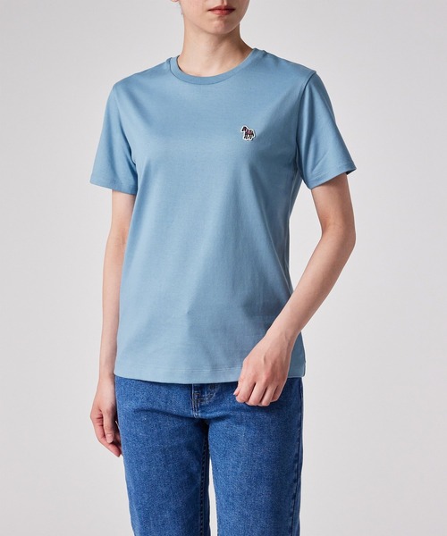 ウィメンズ ゼブラワッペン 半袖Tシャツ / 155408 G799（Tシャツ