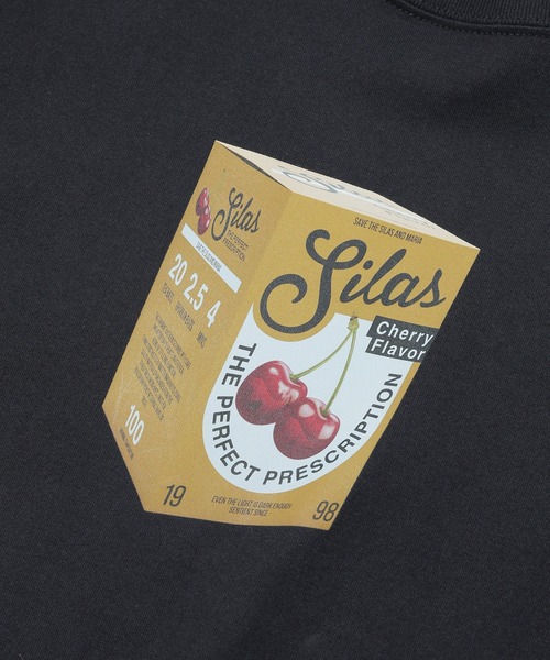 SILAS(サイラス)の「CHERRY FLAVOR S/S TEE(Tシャツ/カットソー・メンズ・ブラック/ホワイト/ネイビー・M/L/XL)」の13枚目の写真