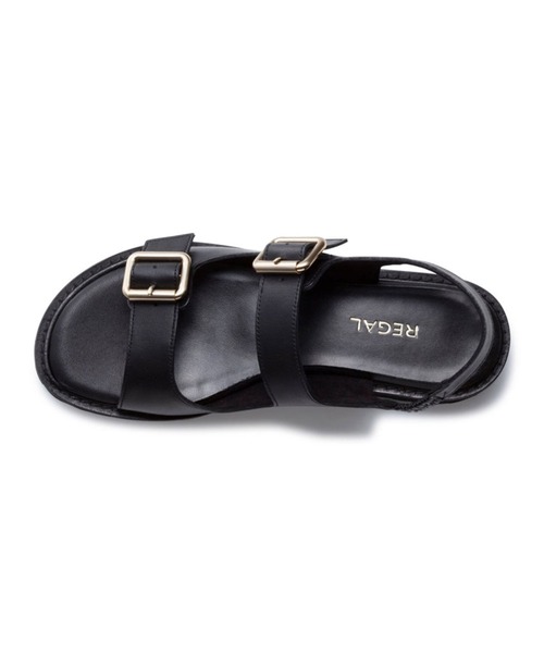 REGAL（リーガル）の「リーガル レディース F28R ダブルバックル サンダル（サンダル・レディース・ブラック・23/23.5/24/24.5/22.5）」の5枚目の写真