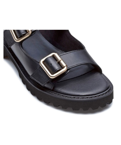 REGAL（リーガル）の「リーガル レディース F28R ダブルバックル サンダル（サンダル・レディース・ブラック・23/23.5/24/24.5/22.5）」の9枚目の写真