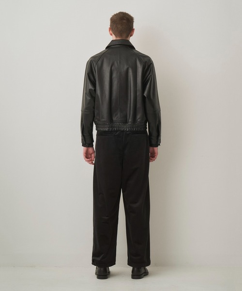 Juha（ユハ）の「VEIL LEATHER JACKET（ブルゾン）」 - WEAR
