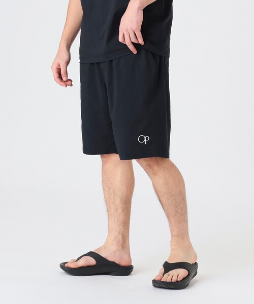 Ocean Pacific(オーシャンパシフィック)の「【別注】Ocean Pacific / ロゴ ショーツ(その他パンツ・メンズ・ネイビー/ブラック・S/M/L/XL)」の2枚目の写真