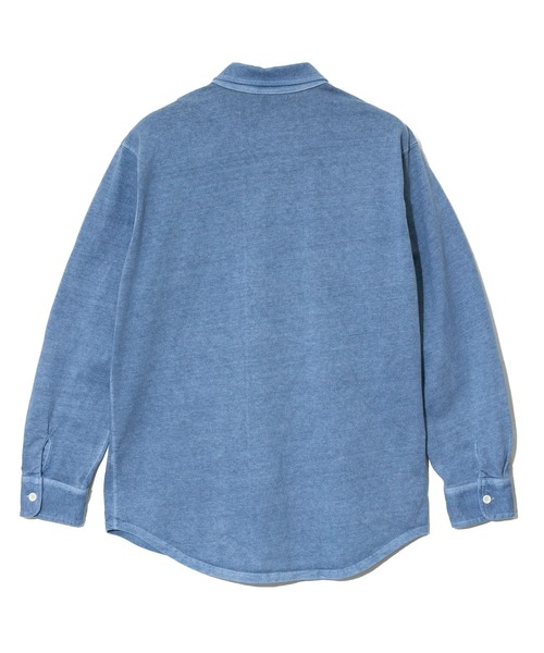 Good On(グッドオン)の「Good On/グッドオン LS B.D POLO TEE SHIRTS(シャツ/ブラウス・メンズ・ホワイト/ブルー系その他・LARGE/MEDIUM)」の7枚目の写真