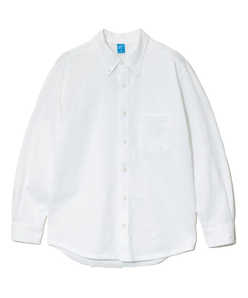 Good On(グッドオン)の「Good On/グッドオン LS B.D POLO TEE SHIRTS(シャツ/ブラウス・メンズ・ホワイト/ブルー系その他・LARGE/MEDIUM)」の8枚目の写真