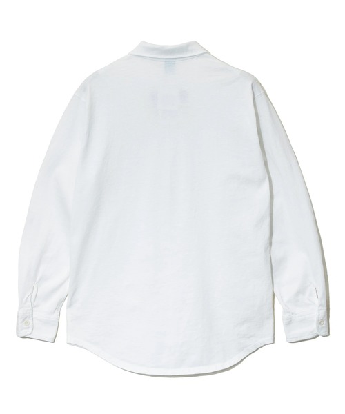 Good On(グッドオン)の「Good On/グッドオン LS B.D POLO TEE SHIRTS(シャツ/ブラウス・メンズ・ホワイト/ブルー系その他・LARGE/MEDIUM)」の9枚目の写真