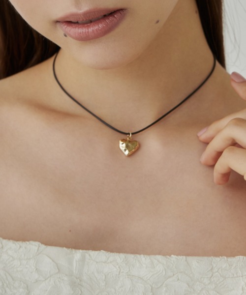 アクセサリー choco Silkcord x Parts Necklace（ネックレス）｜ànuke（アンヌーク