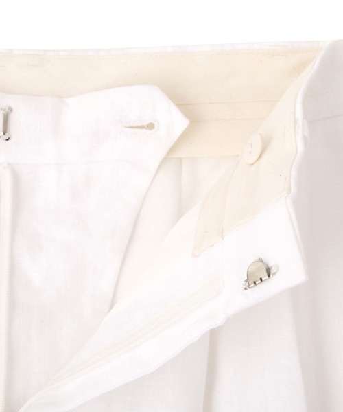 ETRE TOKYO(エトレトウキョウ)の「【ZOZO限定カラー】ドロストヘムリネンワイドパンツ(その他パンツ・レディース・ブラック/ホワイト/ブラウン・S/M)」の10枚目の写真