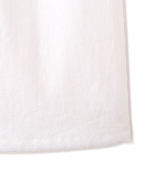 ETRE TOKYO(エトレトウキョウ)の「【ZOZO限定カラー】ドロストヘムリネンワイドパンツ(その他パンツ・レディース・ブラック/ホワイト/ブラウン・S/M)」の7枚目の写真