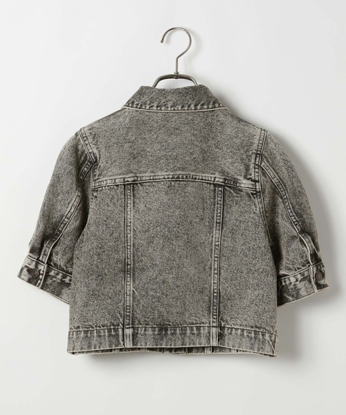 Heather（ヘザー）の「Denim Jacket（半袖）　325864（デニムジャケット・レディース・ブラック/グレー/ブルー・FREE）」の11枚目の写真