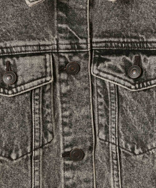 Heather（ヘザー）の「Denim Jacket（半袖）　325864（デニムジャケット・レディース・ブラック/グレー/ブルー・FREE）」の12枚目の写真