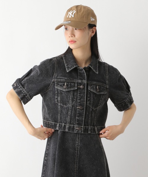 Heather（ヘザー）の「Denim Jacket（半袖）　325864（デニムジャケット・レディース・ブラック/グレー/ブルー・FREE）」の13枚目の写真
