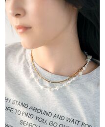 Ungrid | レイヤードビーズネックレス(ネックレス)