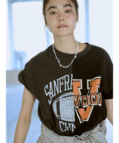 Ungrid(アングリッド)の「レイヤードビーズネックレス(ネックレス・レディース・ネイビー/ブラウン・FREE)」の12枚目の写真