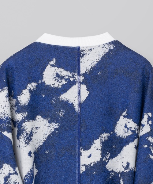 SHINYAKOZUKA シンヤコズカ ジャガードスウェット crew SHINYAKOZUKA