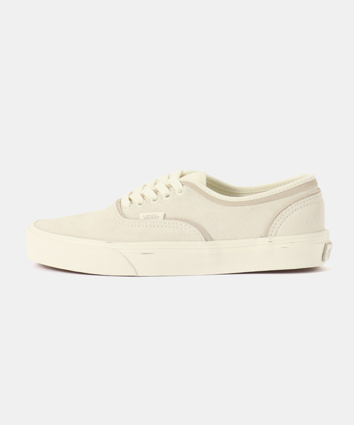 VANS（バンズ）の「【VANS / ヴァンズ】Authentic Silver SMU：スニーカー（スニーカー・レディース・ホワイト×ホワイト・23.5cm/23cm/25cm/24.5cm/24cm）」の2枚目の写真