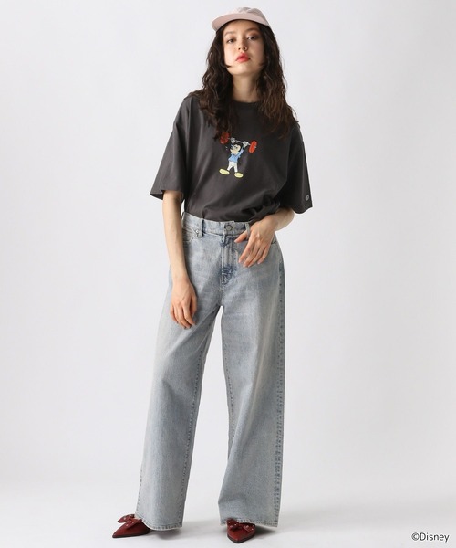 FOREVER 21(フォーエバー トゥエンティーワン)の「【2025SS】【DISCUS(ディスカス)】Mickey/Tシャツ(Tシャツ/カットソー・レディース・ホワイト/ホワイト系その他/ブラック/ブラック系その他・FREE)」の6枚目の写真