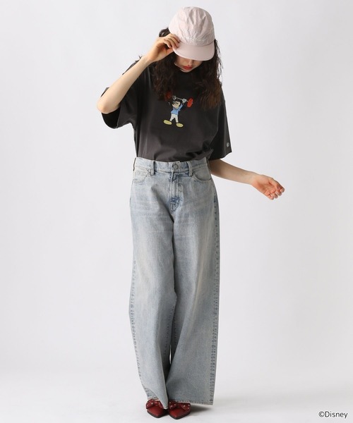 FOREVER 21(フォーエバー トゥエンティーワン)の「【2025SS】【DISCUS(ディスカス)】Mickey/Tシャツ(Tシャツ/カットソー・レディース・ホワイト/ホワイト系その他/ブラック/ブラック系その他・FREE)」の7枚目の写真