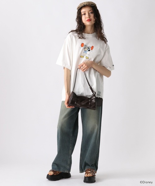 FOREVER 21(フォーエバー トゥエンティーワン)の「【2025SS】【DISCUS(ディスカス)】Mickey/Tシャツ(Tシャツ/カットソー・レディース・ホワイト/ホワイト系その他/ブラック/ブラック系その他・FREE)」の11枚目の写真