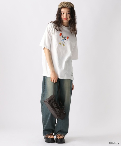 FOREVER 21(フォーエバー トゥエンティーワン)の「【2025SS】【DISCUS(ディスカス)】Mickey/Tシャツ(Tシャツ/カットソー・レディース・ホワイト/ホワイト系その他/ブラック/ブラック系その他・FREE)」の12枚目の写真
