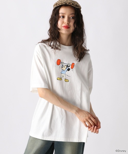 FOREVER 21(フォーエバー トゥエンティーワン)の「【2025SS】【DISCUS(ディスカス)】Mickey/Tシャツ(Tシャツ/カットソー・レディース・ホワイト/ホワイト系その他/ブラック/ブラック系その他・FREE)」の14枚目の写真