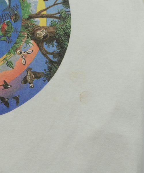 LABORATORY R(ラボラトリーアール)の「【ヴィンテージ古着】Human-i-Tees アニマルプリントTシャツ(Tシャツ/カットソー・メンズ・ホワイト・X-LARGE)」の10枚目の写真