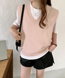 レディースのベスト（ピンク/桃色系）ファッション通販 - ZOZOTOWN