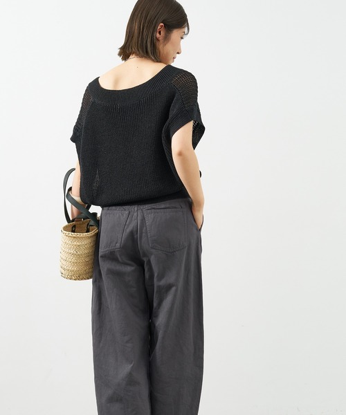 MICA&DEAL（マイカ＆ディール）の「Vネックニットベスト（ニット/セーター・レディース・マスタード/ブラック/ベージュ/ホワイト・FREE）」の16枚目の写真