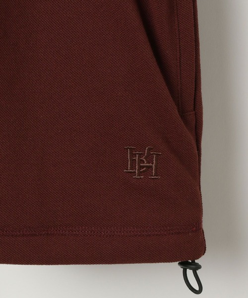 HEREIAM（ヘレイアム）の「【HEREIAM MEN】吸水速乾＆UV/DRYMIXハーフジッププルオーバー（Tシャツ/カットソー・メンズ・ダークブラウン/グレー/ブラック・MEDIUM/LARGE）」の9枚目の写真