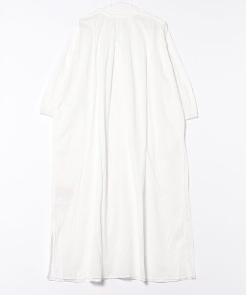 Q(キュー)の「キャンブリックボイルギャザーワンピ(ワンピース・レディース・アイボリー/オレンジ/ブラック・MEDIUM)」の9枚目の写真