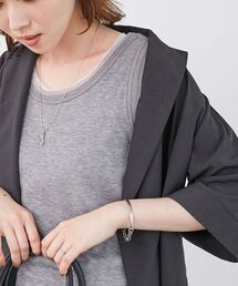 le.coeur blanc | ラメテレコタンクトップ(タンクトップ)