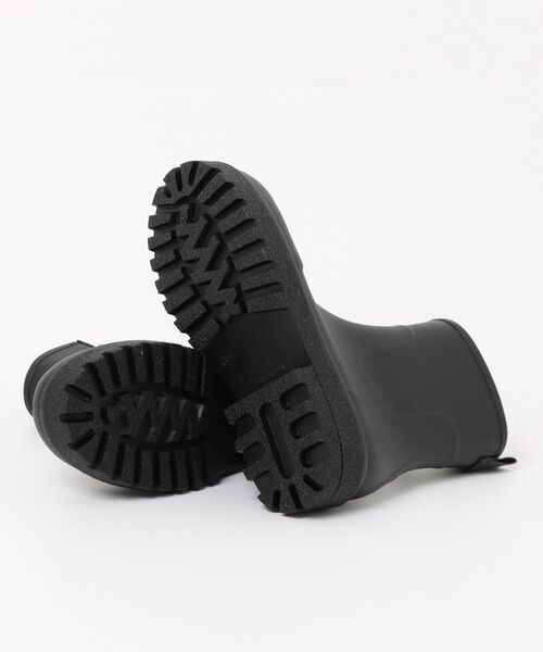 Wpc.（ダブリュピーシー）の「【Wpc.】トラックソールレインブーツ（レインシューズ・レディース・ブラック/オフホワイト・M/L）」の11枚目の写真