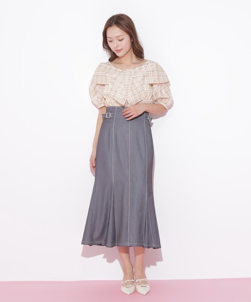 JILL by JILL STUART（ジルバイジルスチュアート）の「◇ビッグリボンブラウス（シャツ/ブラウス・レディース・ホワイト/ベージュ/ブラック・FREE）」の19枚目の写真