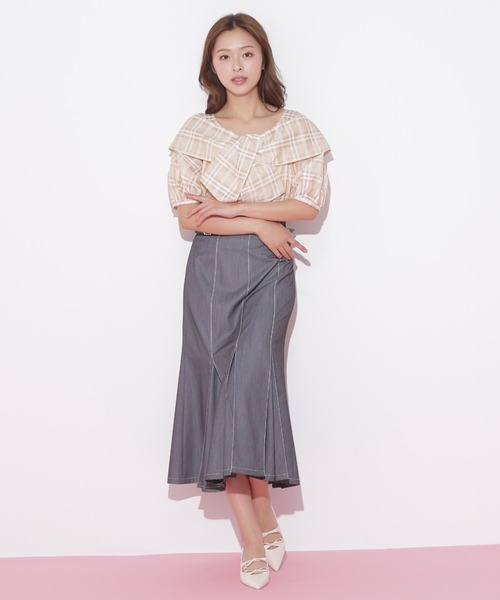 JILL by JILL STUART（ジルバイジルスチュアート）の「◇ビッグリボンブラウス（シャツ/ブラウス・レディース・ホワイト/ベージュ/ブラック・FREE）」の20枚目の写真