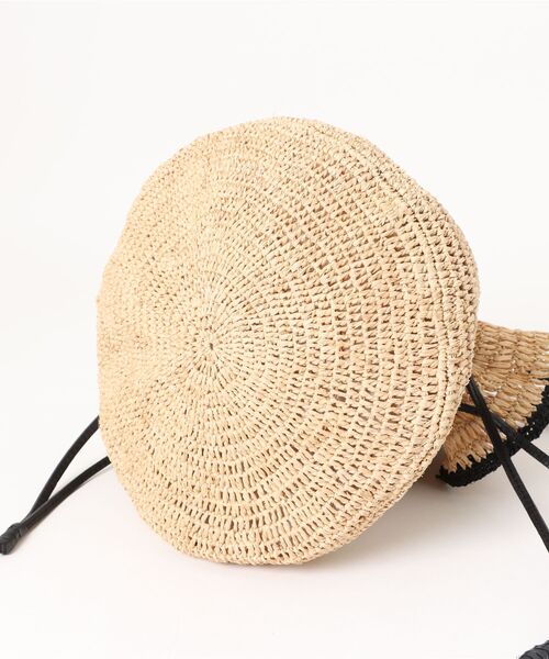 MADE IN MADA(メイドインマダ)の「ラッフルラフィアトート(トートバッグ・レディース・ベージュ・FREE)」の13枚目の写真