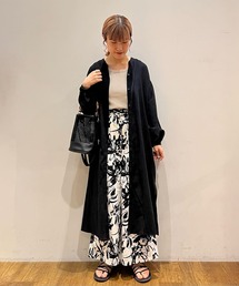 CRAFT STANDARD BOUTIQUE | ヴィンテージボイル袖シャーリングワンピース(シャツワンピース)