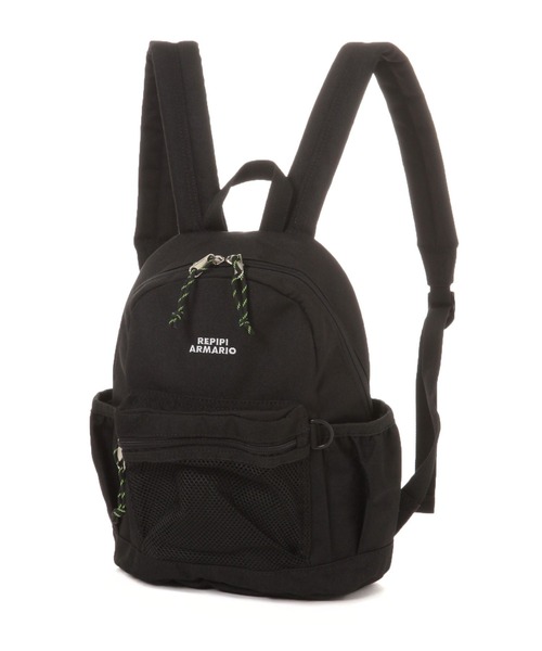 repipi armario(レピピ アルマリオ)の「メッシュポケットミニリュック(バックパック/リュック・キッズ・アイボリー/ブラック/ブルー・FREE)」の15枚目の写真