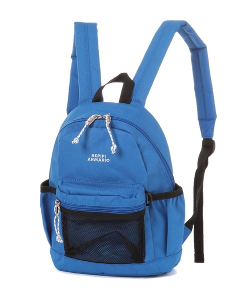 repipi armario(レピピ アルマリオ)の「メッシュポケットミニリュック(バックパック/リュック・キッズ・アイボリー/ブラック/ブルー・FREE)」の16枚目の写真