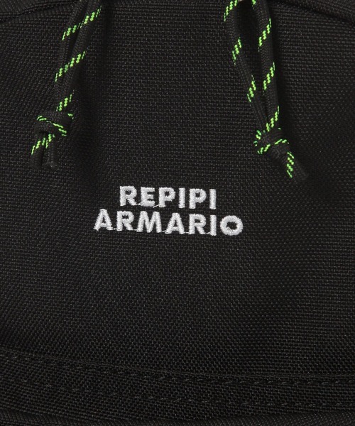 repipi armario(レピピ アルマリオ)の「メッシュポケットミニリュック(バックパック/リュック・キッズ・アイボリー/ブラック/ブルー・FREE)」の22枚目の写真