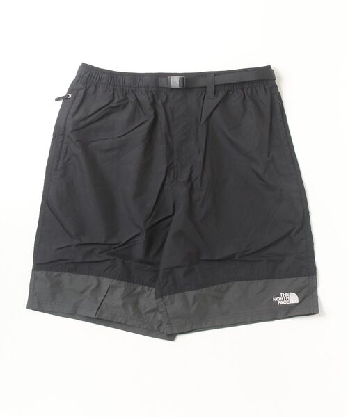 THE NORTH FACE(ザノースフェイス)の「ザ ノース フェイス THE NORTH FACE Nuptse Short_ヌプシショーツ(その他パンツ・メンズ・ブラック×グレー/ダークブルー・M/L/XL)」の1枚目の写真