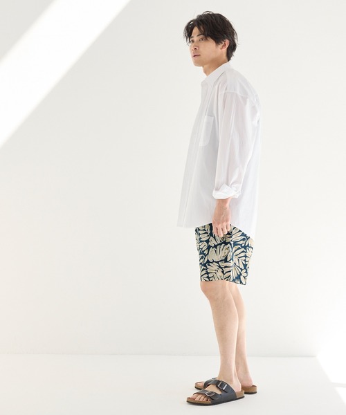 coca(coca)(コカ)の「ワッシャーナイロンリーフ柄ショーツ(その他パンツ・メンズ・A/B・M/L/XL)」の7枚目の写真