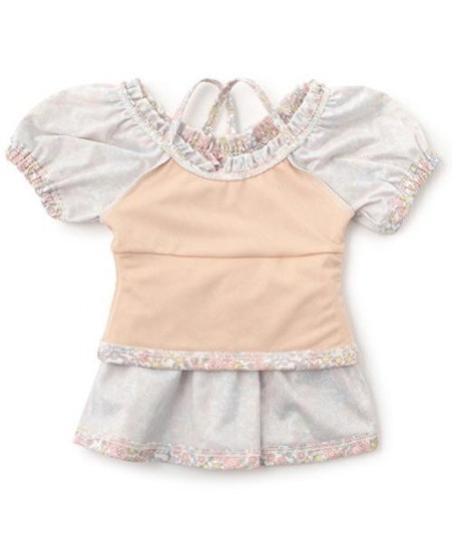 petit main(プティマイン)の「【WEB限定】【SWIM】パフスリーブタンキニ(水着・キッズ・アイボリー/ネイビー/ライトピンク/ピンク・130cm/120cm/90cm/100cm/110cm/80cm)」の20枚目の写真