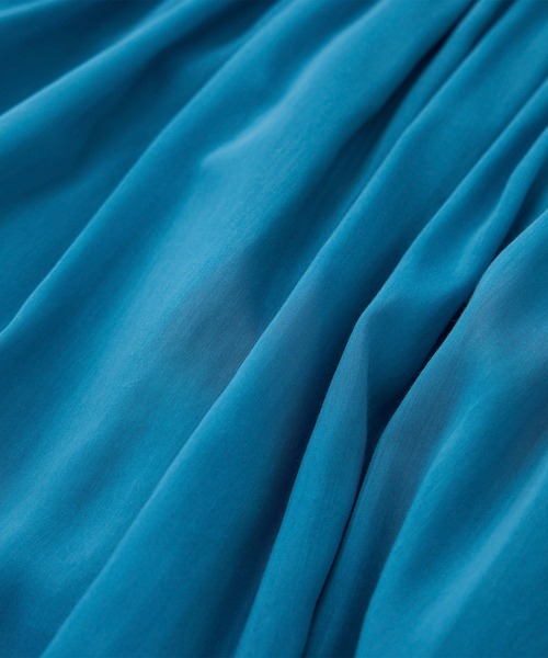 ROPE'（ロペ）の「【洗える】コットンシルクスカート（スカート・レディース・ベージュ/ブラック/ターコイズブルー・FREE）」の18枚目の写真