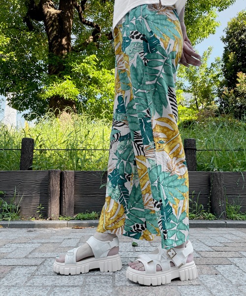LUGG NAGG(ラグナグ)の「【BOBSON】【厚底】ベルクロスポーツサンダル(サンダル・レディース・ブラック/ベージュ/ホワイト・M/L/LL/S)」の3枚目の写真