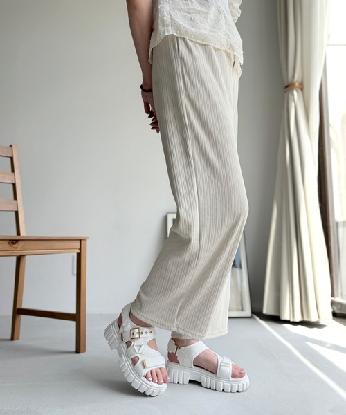 LUGG NAGG(ラグナグ)の「【BOBSON】【厚底】ベルクロスポーツサンダル(サンダル・レディース・ブラック/ベージュ/ホワイト・M/L/LL/S)」の17枚目の写真