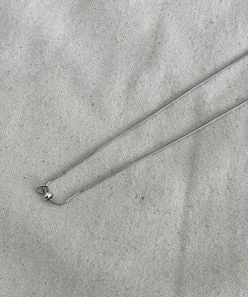 CPCM（シーピーシーエム）の「ナローチェーンモチーフネックレス（ネックレス・レディース・シルバー・FREE）」の2枚目の写真