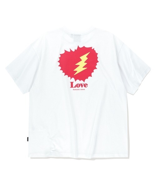 ROMANTIC CROWNのHEAVY COTTON LOGO TEE 全3色 ROMANTIC CROWN(ロマンティック クラウン) Tシャツ・カットソー