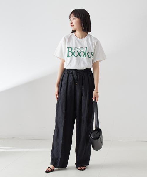 値下げ　Ka na ta ヘンプリネン　ズボン Ka na ta xakama pants kanata black - Ka na ta,Yohji Yamamoto