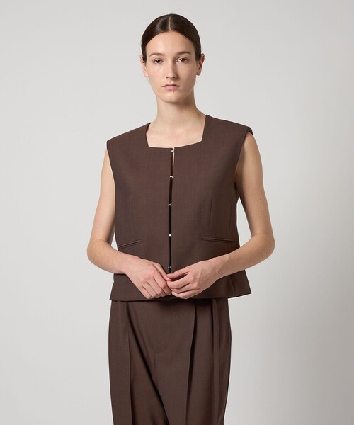 AEWEN MATOPH＞スクエアネック ベスト（ベスト）｜AEWEN MATOPH